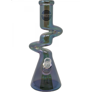 OPG - 14"  On Point Glass Fumed Zong Water Pipe  [JD859-14]